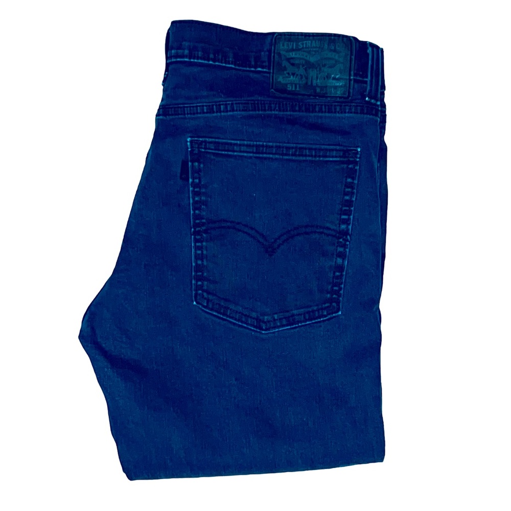 Levi’s Men’s 511 Slim Fit Jeans (W36xL32)(Dark Blue)